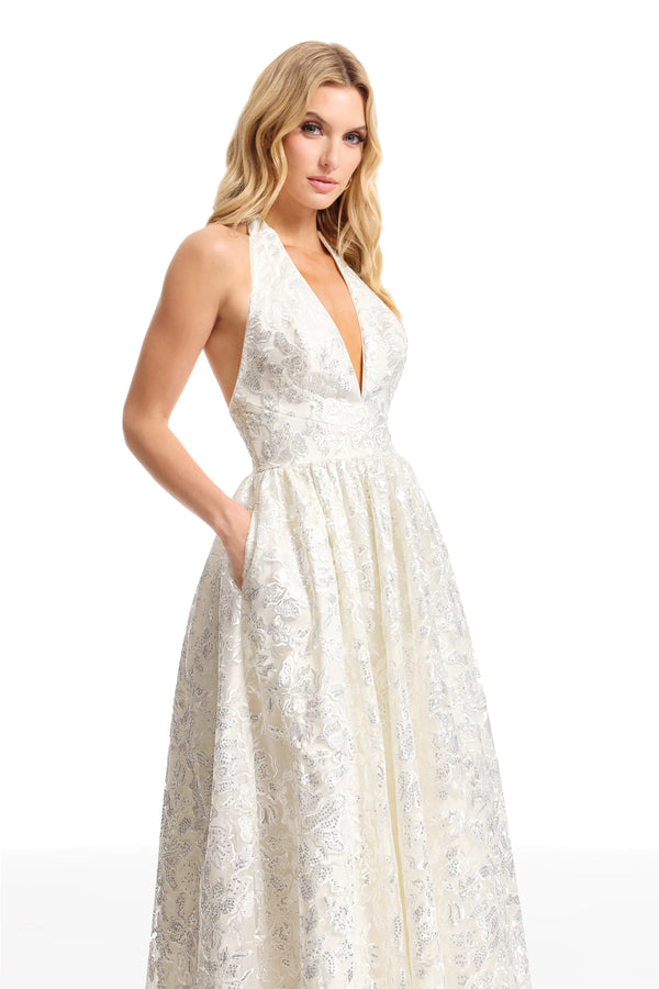 CHRISTINA DRESS / OFF WHITE