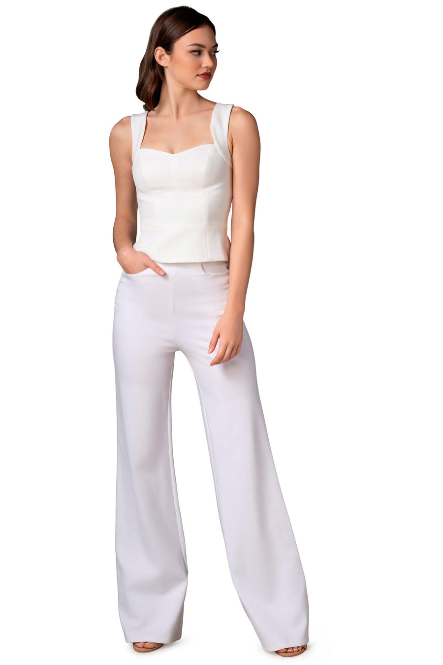 Classic Wide Leg / WHITE