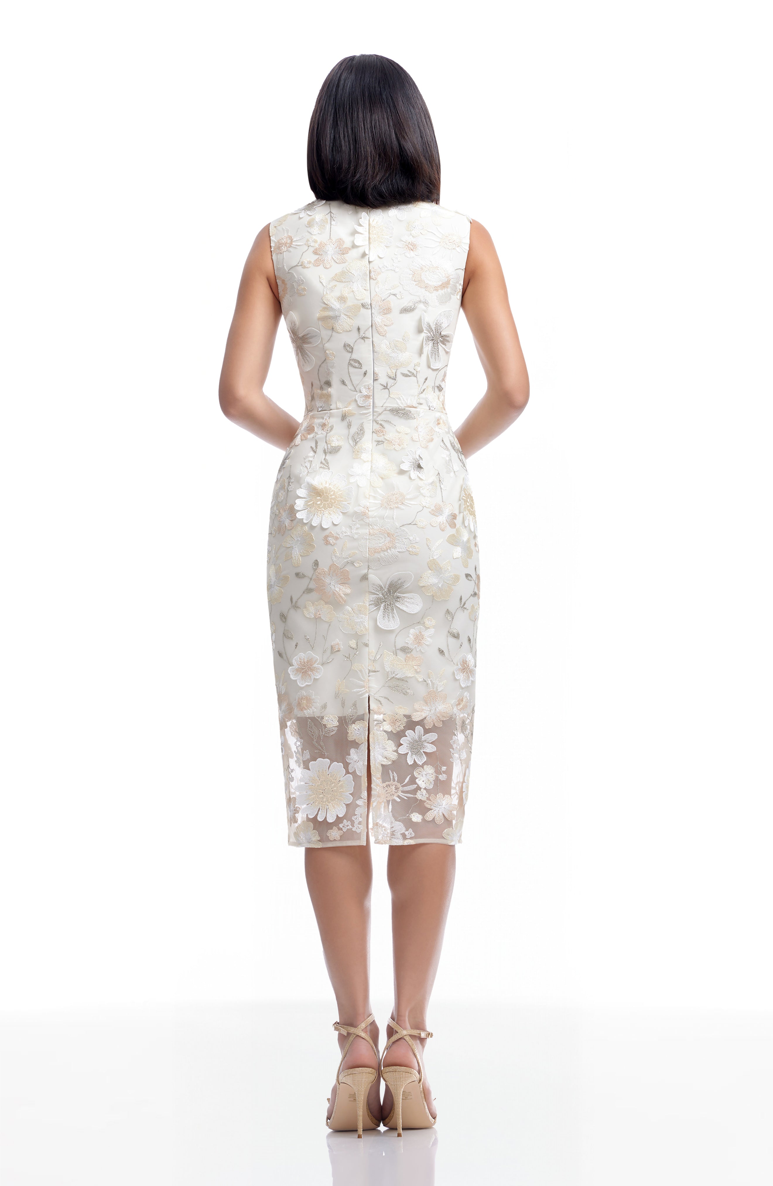 white christmas dresses Claudette Dress