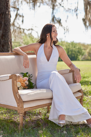 Camden Gown / WHITE