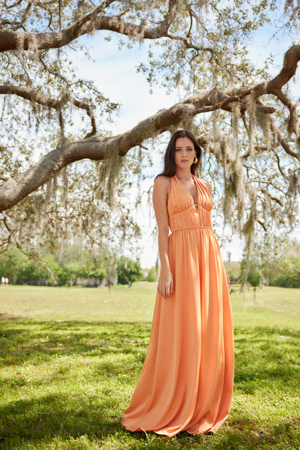 Rhea Gown / APRICOT