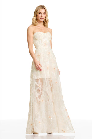 Connor Dress / WHITE MULTI