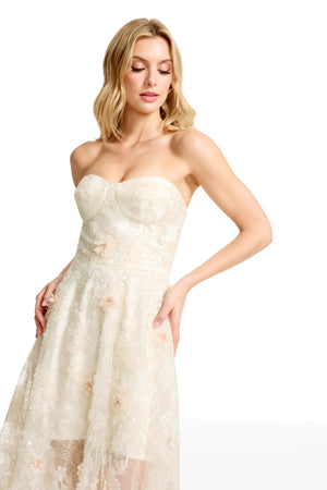 Connor Dress / WHITE MULTI