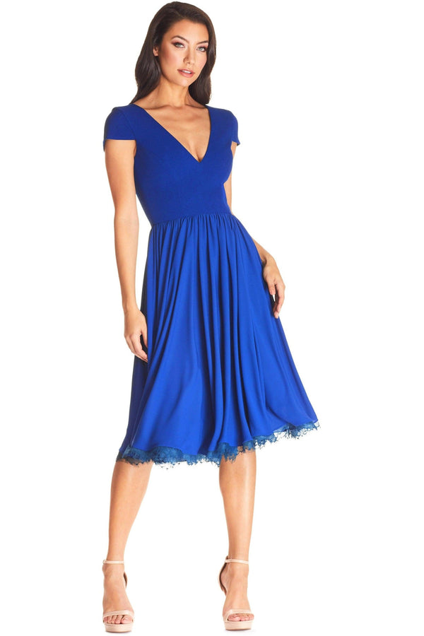 Corey Dress / ELECTRIC BLUE