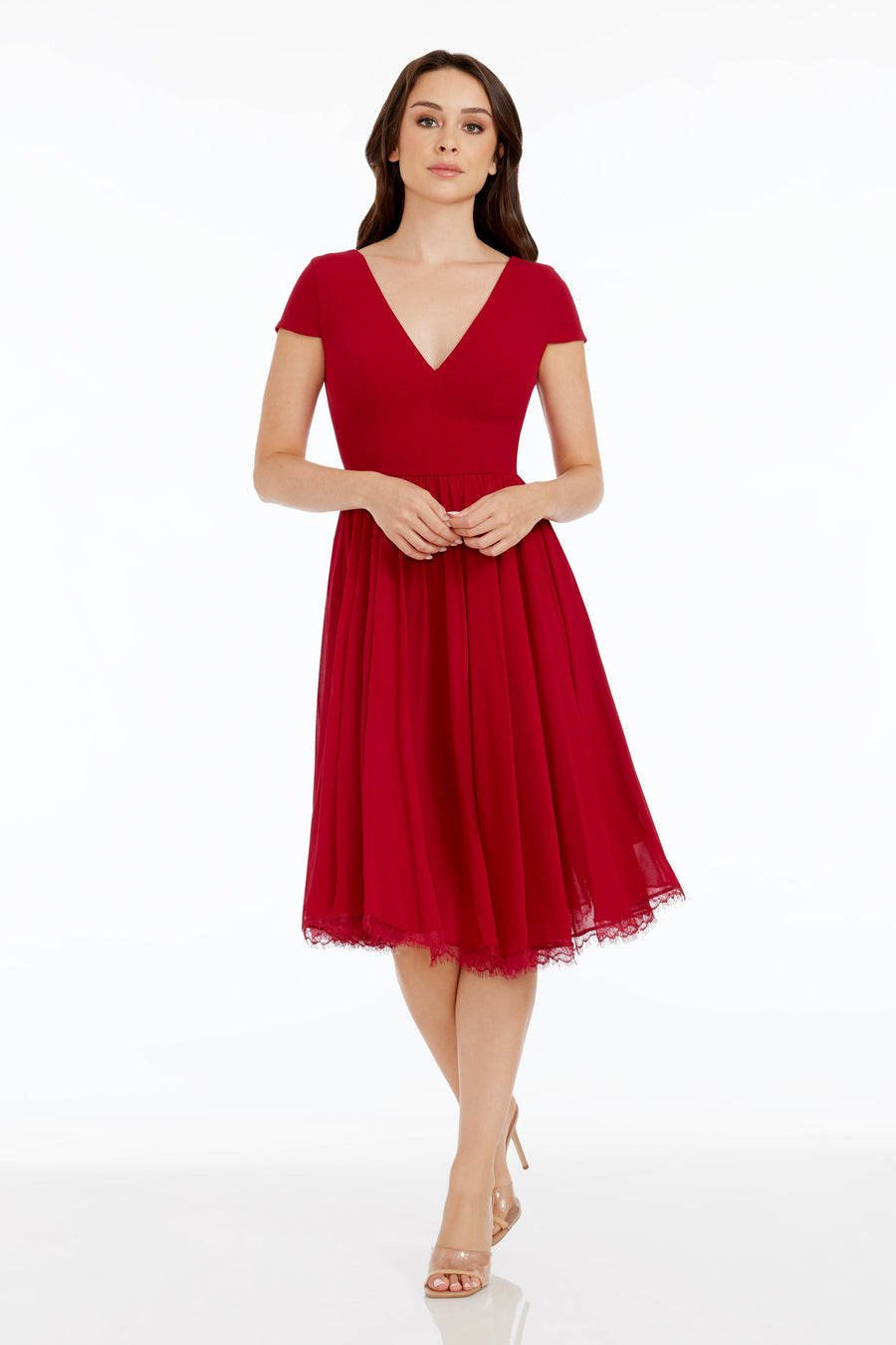 Dress The Population Corey Dress - Blue - L Dress The Population Corey Dress - Blue - L