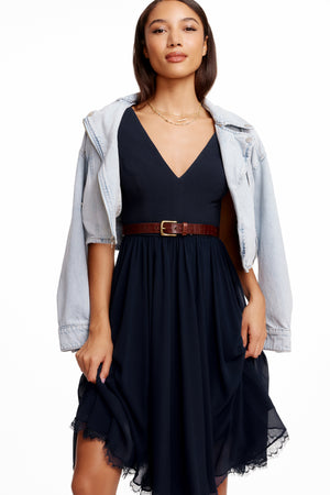 Corey Dress / MIDNIGHT BLUE