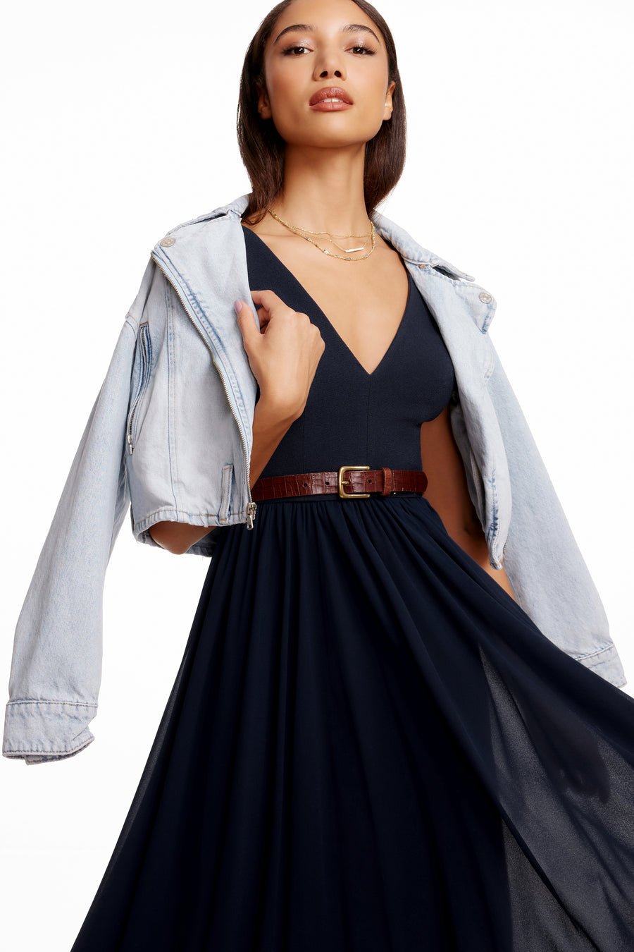 Corey Dress / MIDNIGHT BLUE