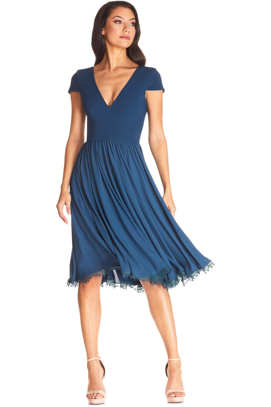 Corey Dress / PEACOCK BLUE