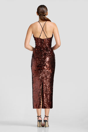 Corrine Dress / MOCHA