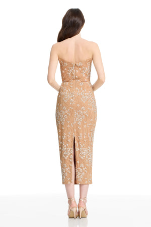 COSETTE DRESS / CHAMPAGNE MULTI