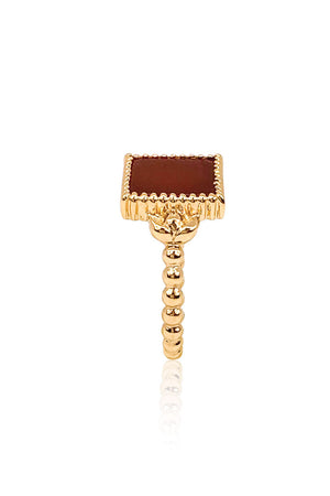 gold vermeil cocktail ring