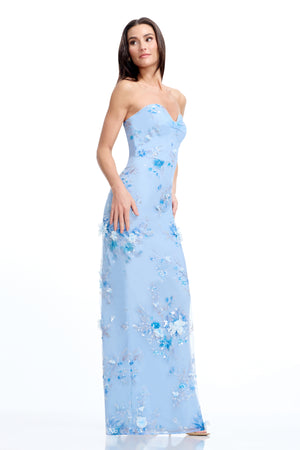 Daisy Gown / SKY MULTI