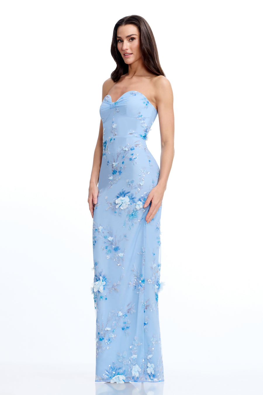 Daisy Gown / SKY MULTI