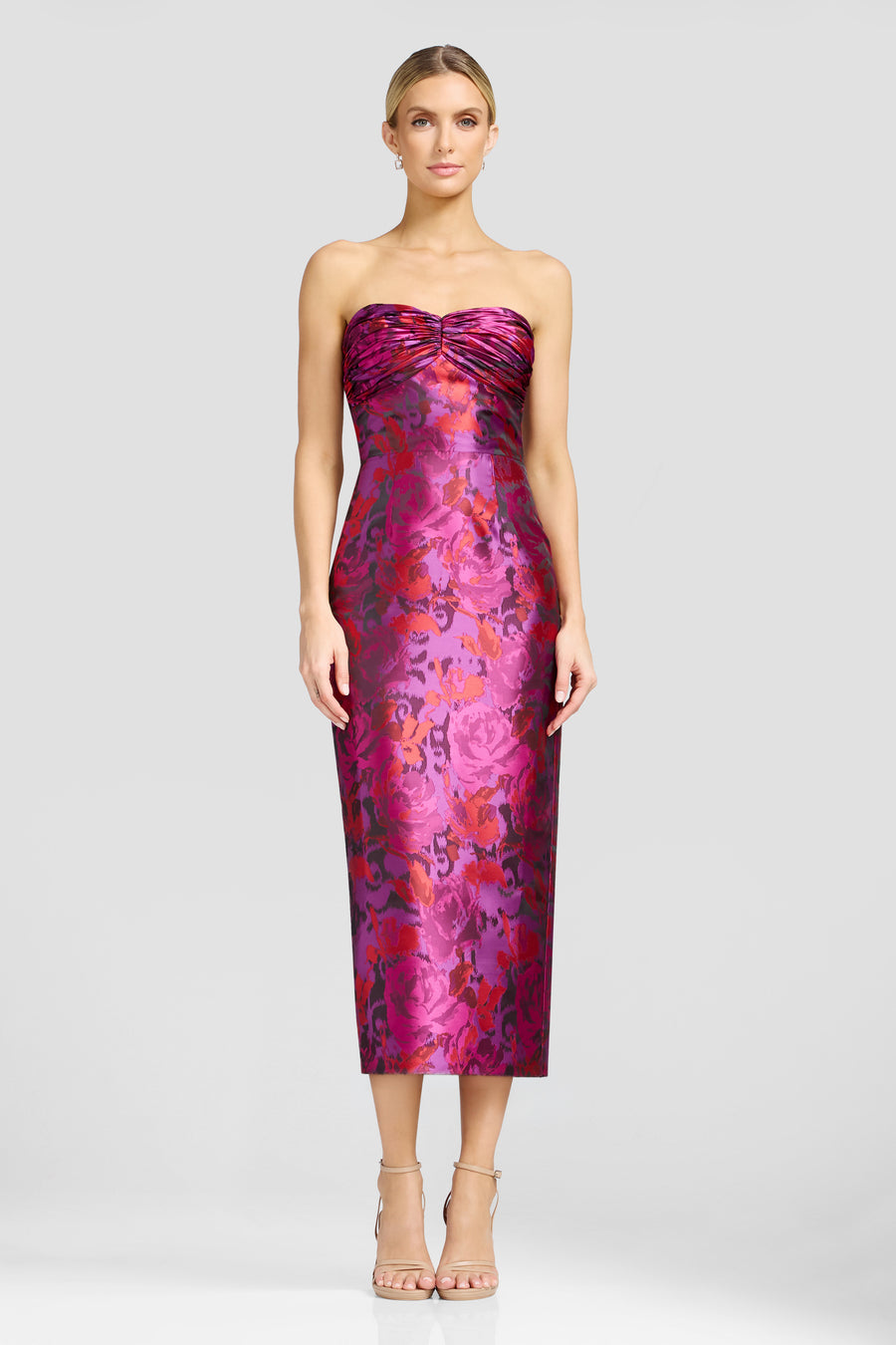 Dalia Dress / BRIGHT FUCH M