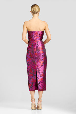 Dalia Dress / BRIGHT FUCH M