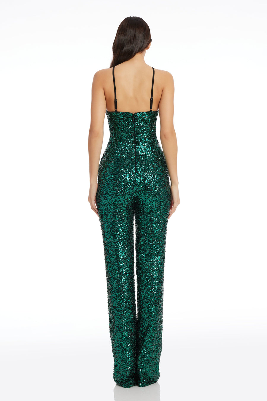 Darian Sequin Jumpsuit – Dress the Population