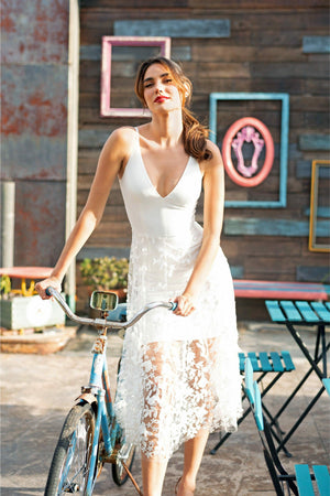 Darleen Dress / WHITE