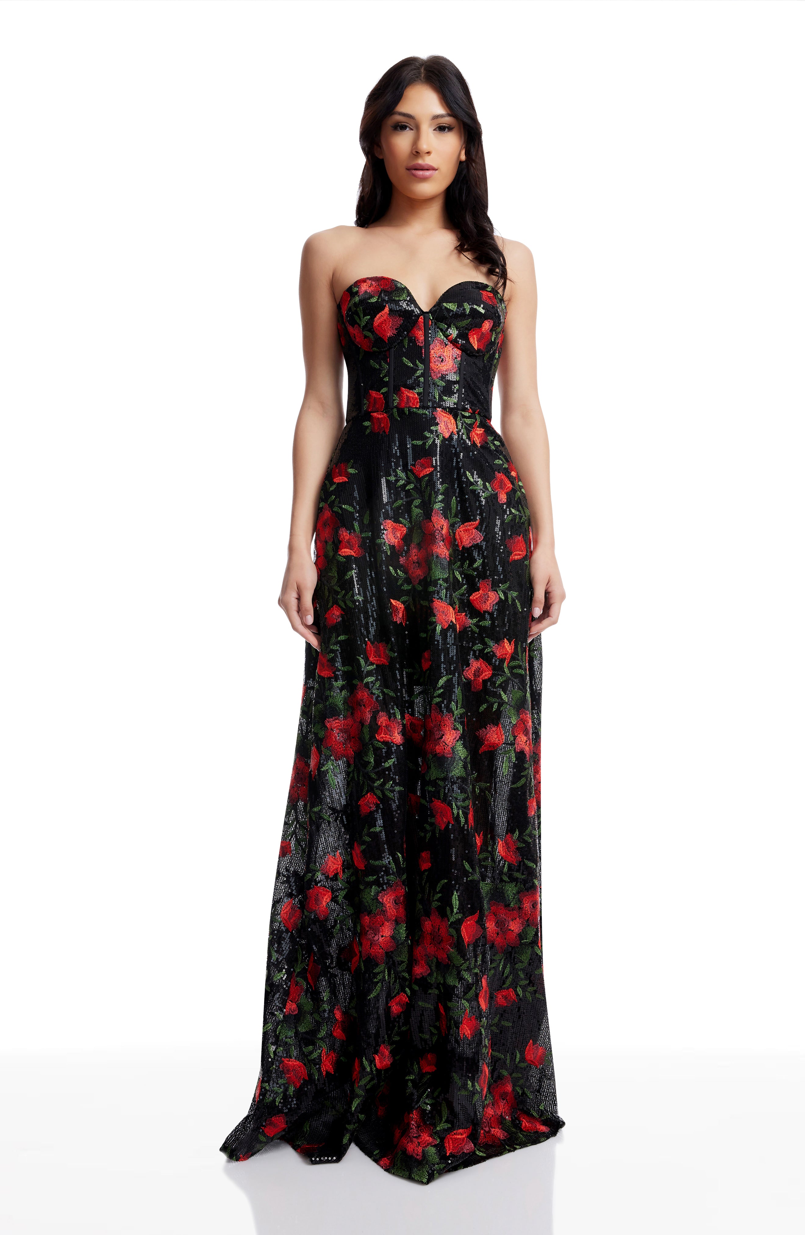 dress the population devon midi dress Dress the Population Devon Crepe Midi Dress Womens Medium Red