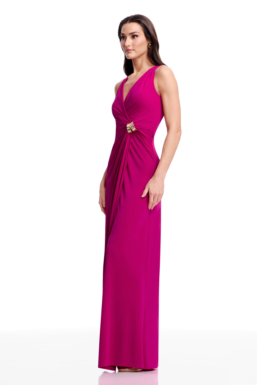 Deb Gown / DARK FUCHSIA