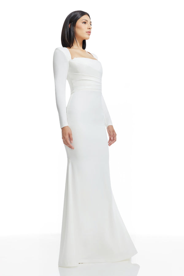Delores Dress / Antique White