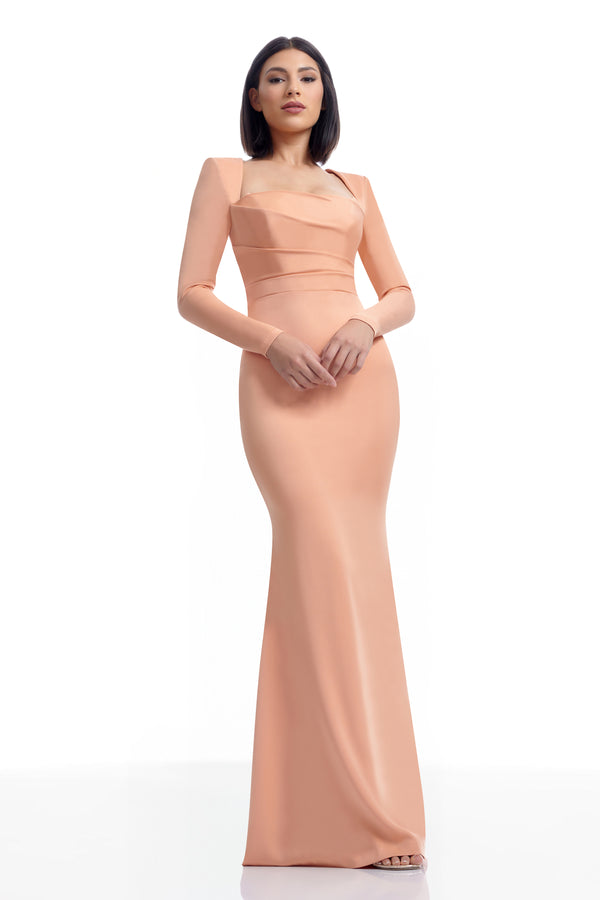 Delores Dress / Coral