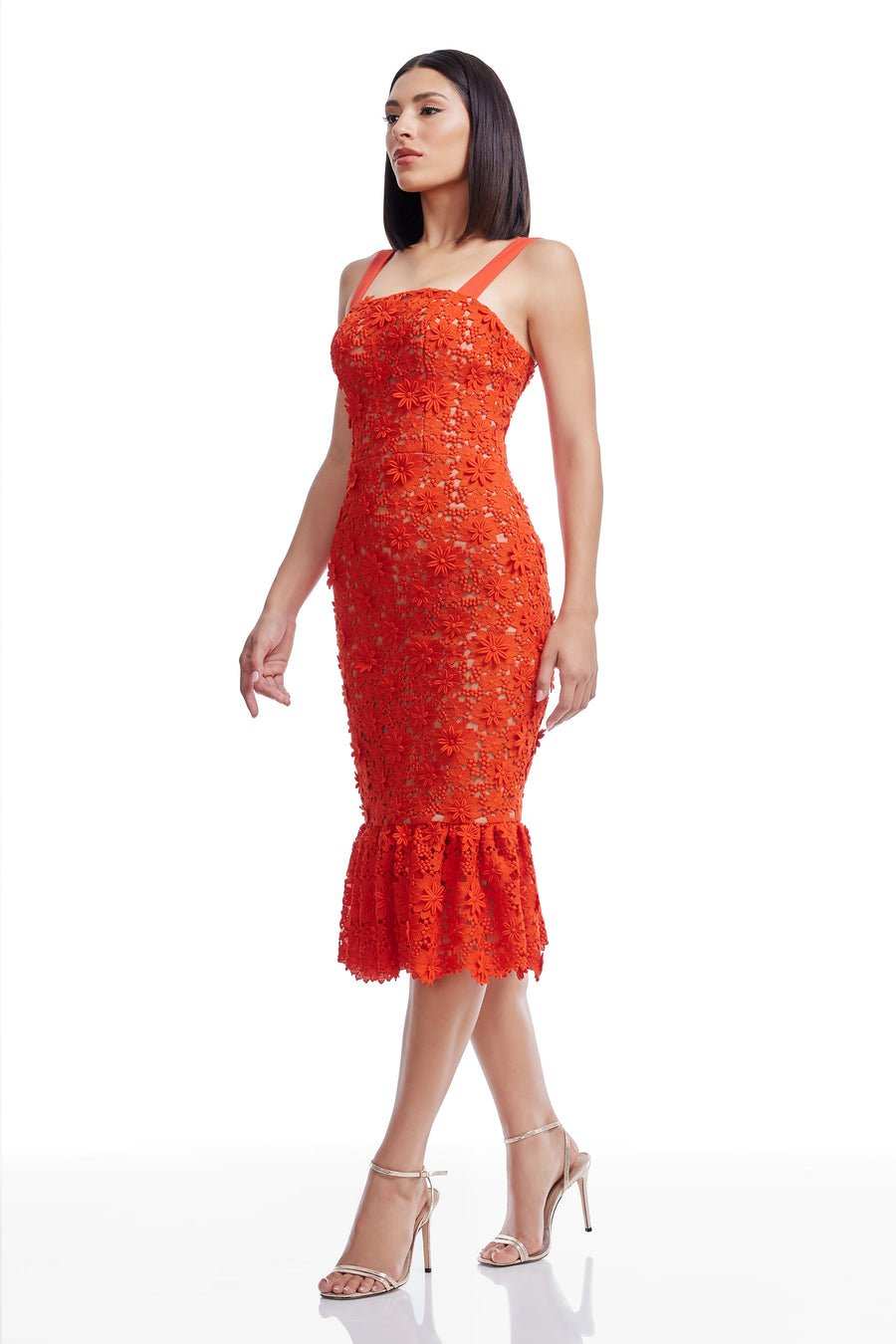 dress the population delphine Dress the Population | Dresses | Dress The Population Delphine High Low Swiss Dot Floral Wrap Dress Sz Xxs