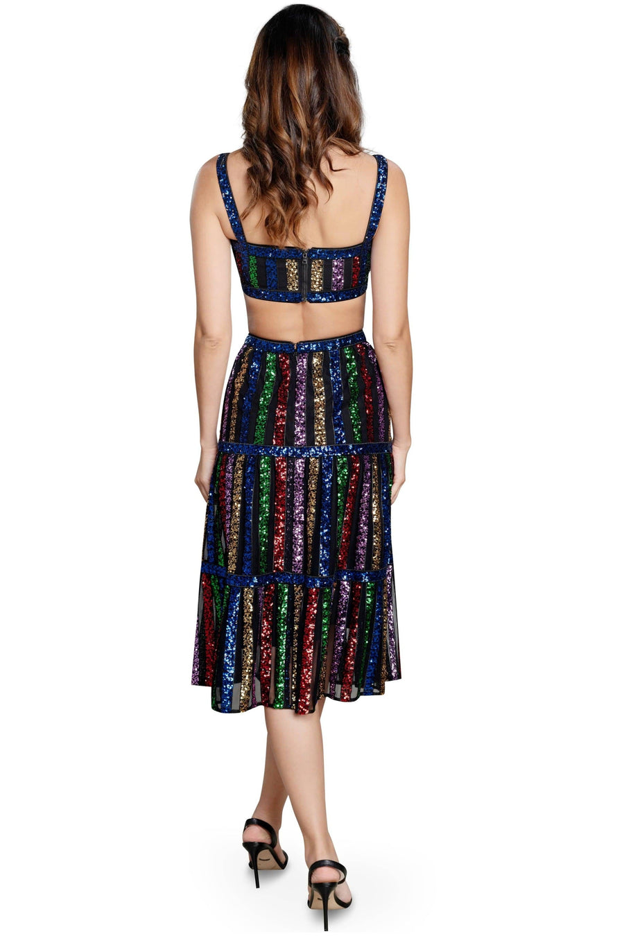 Diaz Dress / BLACK MULTI