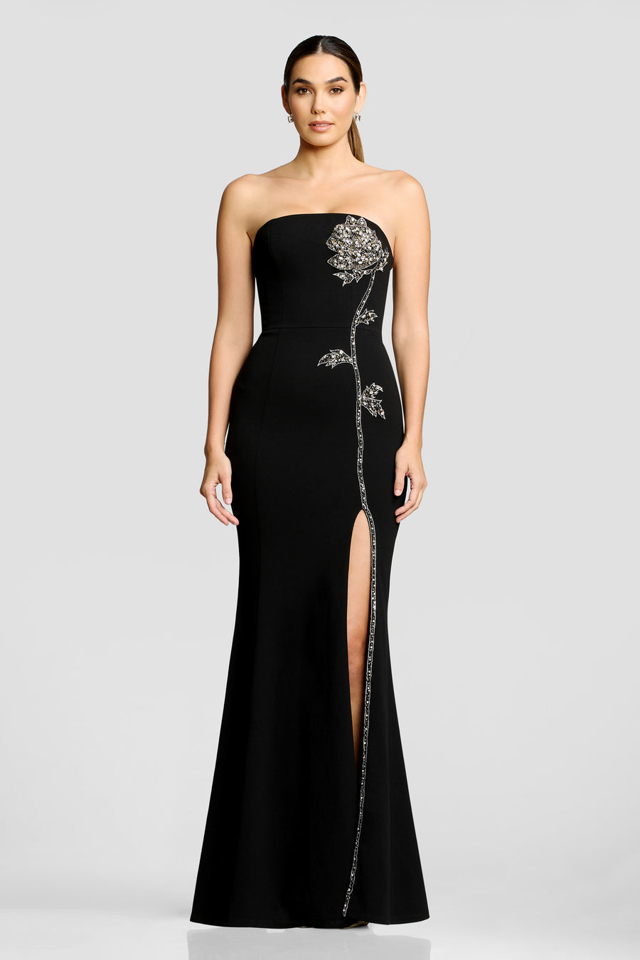 Dion Gown / BLACK-SILVER