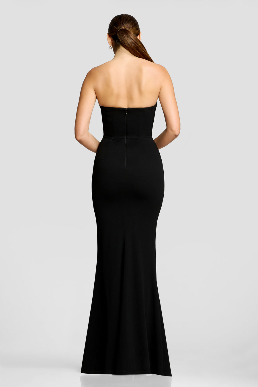 Dion Gown / BLACK-SILVER