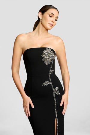 Dion Gown / BLACK-SILVER