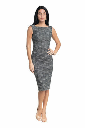 Donada Dress / BLACK MULTI