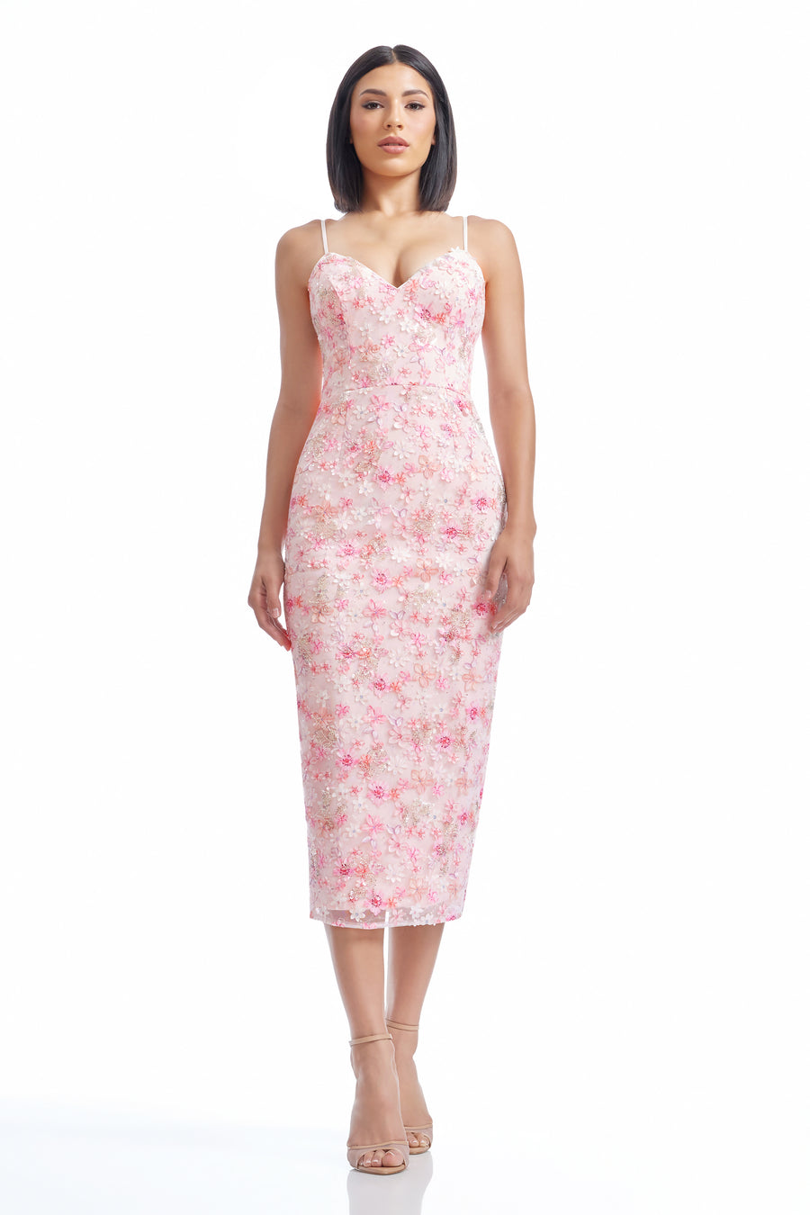 dress the population donna dress Daven Gown