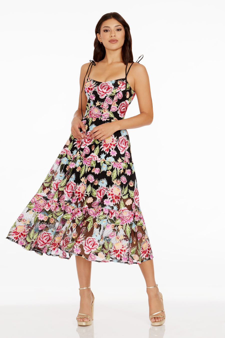 Dream Dress / PINK ROSE MULTI