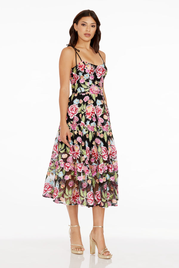 Dream Dress / PINK ROSE MULTI