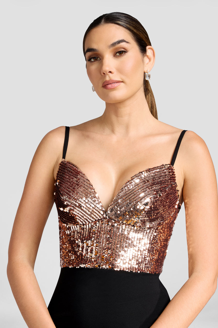 Elana Dress / ROSE GOLD MULTI