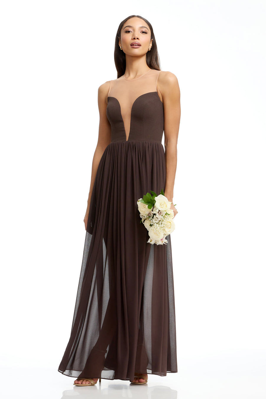 Eleanor Gown XS / MOCHA Eleanor Gown XS / MOCHA