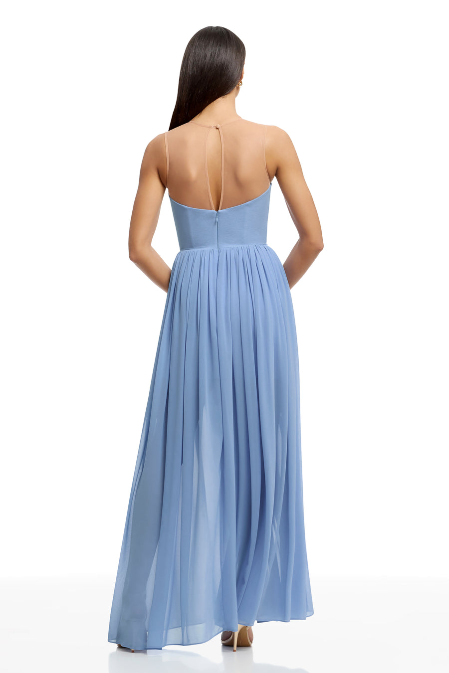 dress the population electric blue Corey Dress Dress the Population