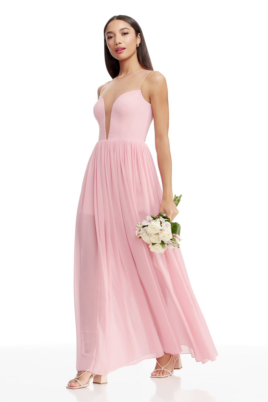 Eleanor Gown / VINTAGE PINK