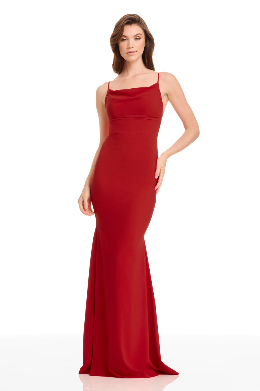 Dress The Population Eliana Mermaid Dress - Sky Dress The Population Eliana Mermaid Dress - Sky