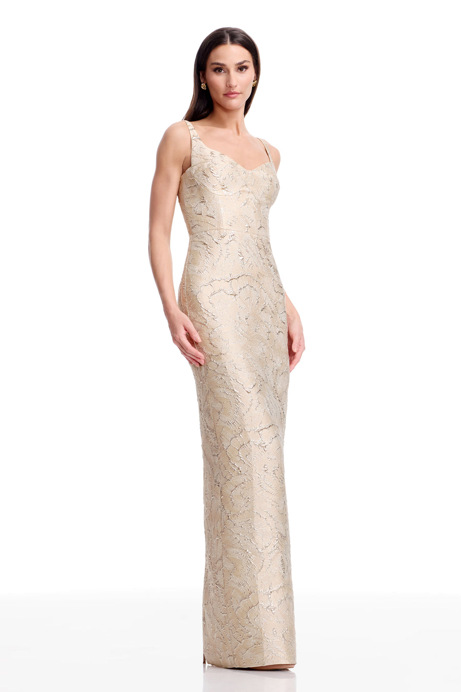 Elijah Gown / CHAMPAGNE