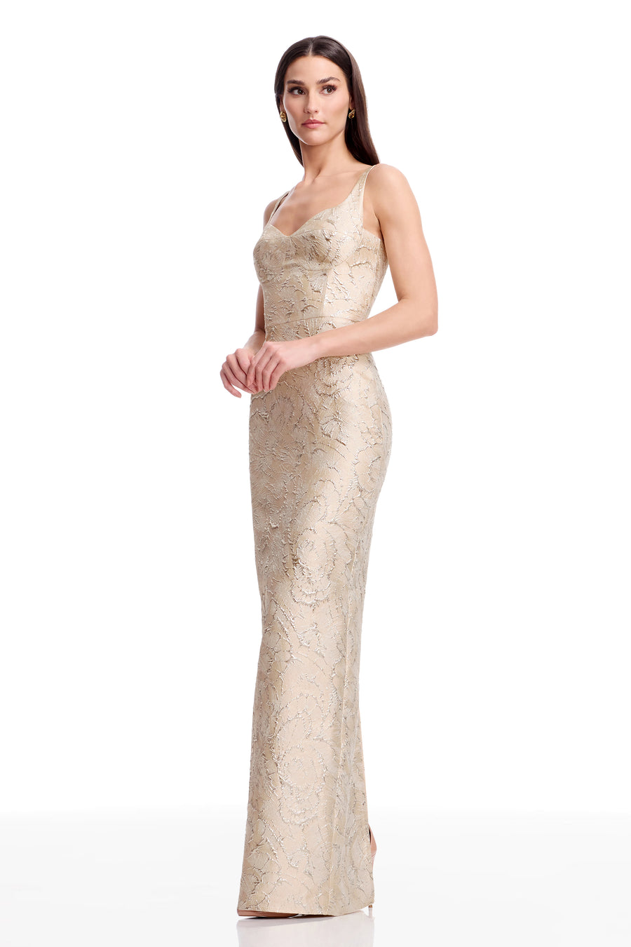 Elijah Gown / CHAMPAGNE