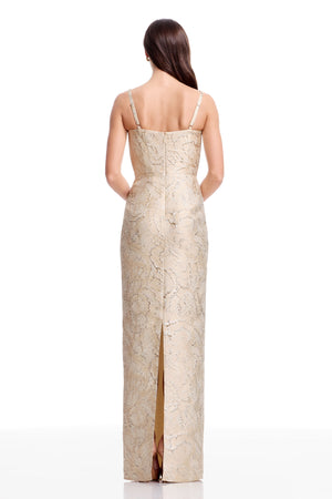 Elijah Gown / CHAMPAGNE
