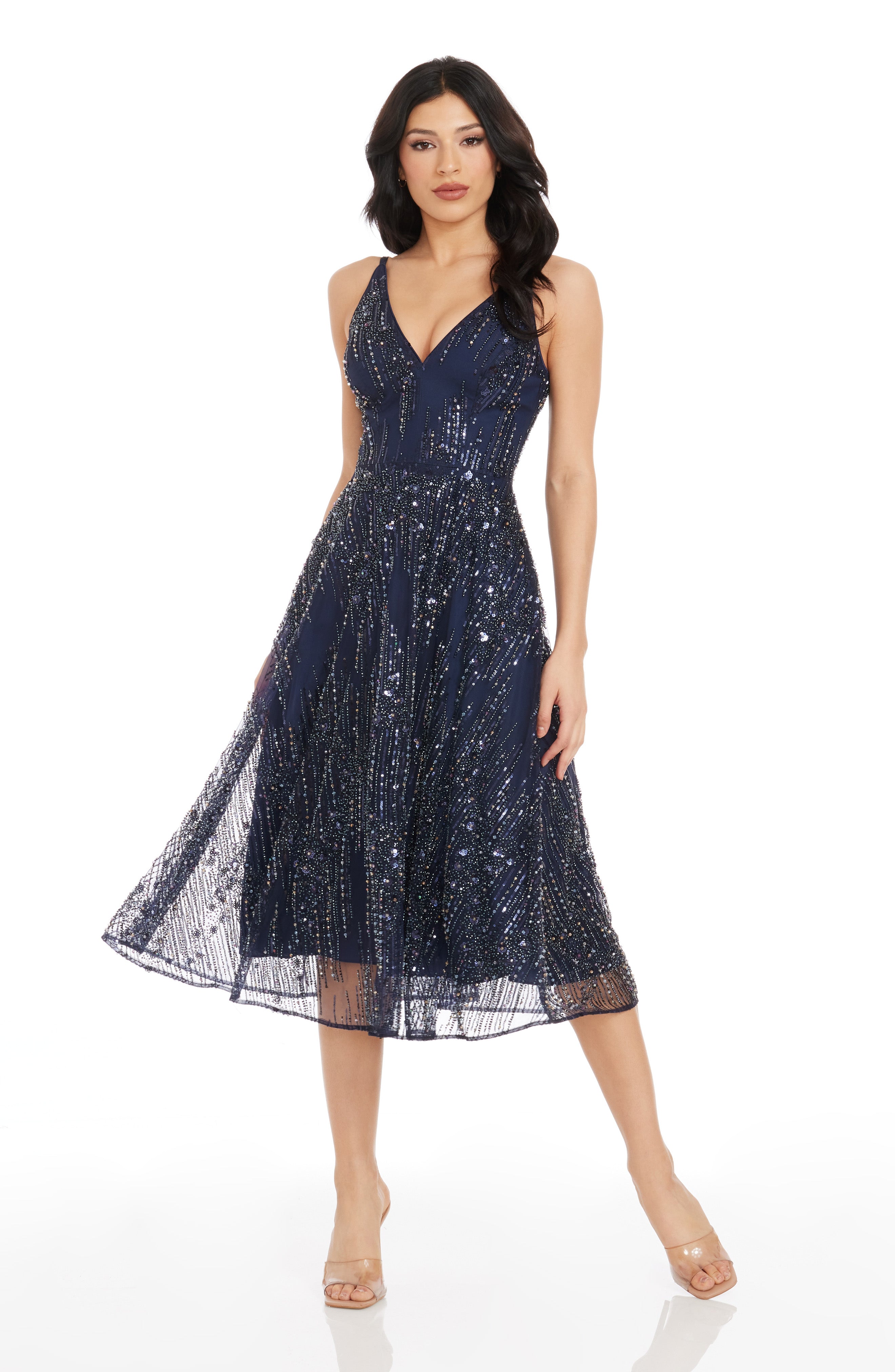 dress the population sequin dress Elisa Dress – Dress the Population