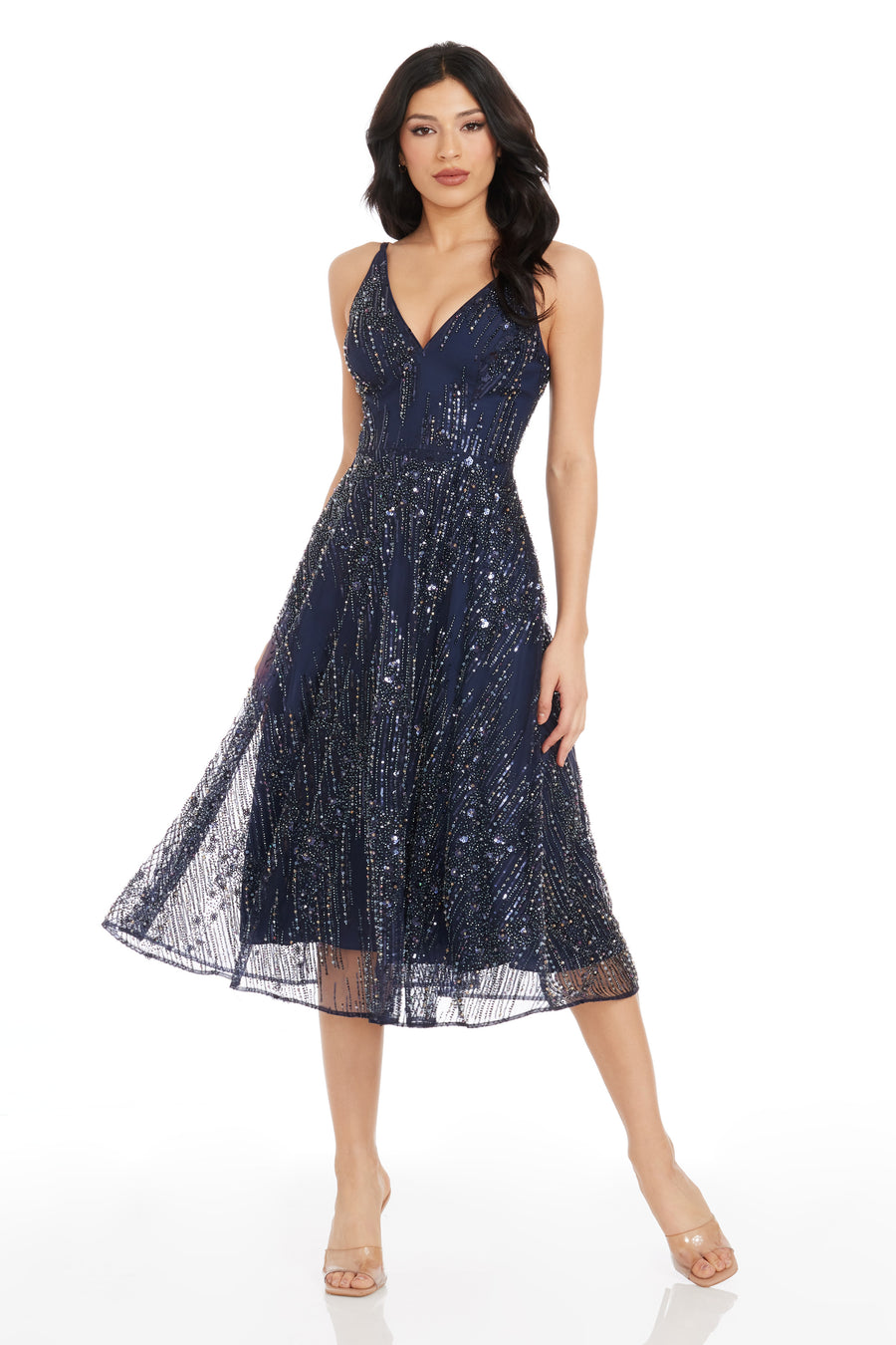 Sequin Gown Dress The Population Navy Elisa Dress Dress The Population Sequin Gown Dress The Population Navy Elisa Dress Dress The Population