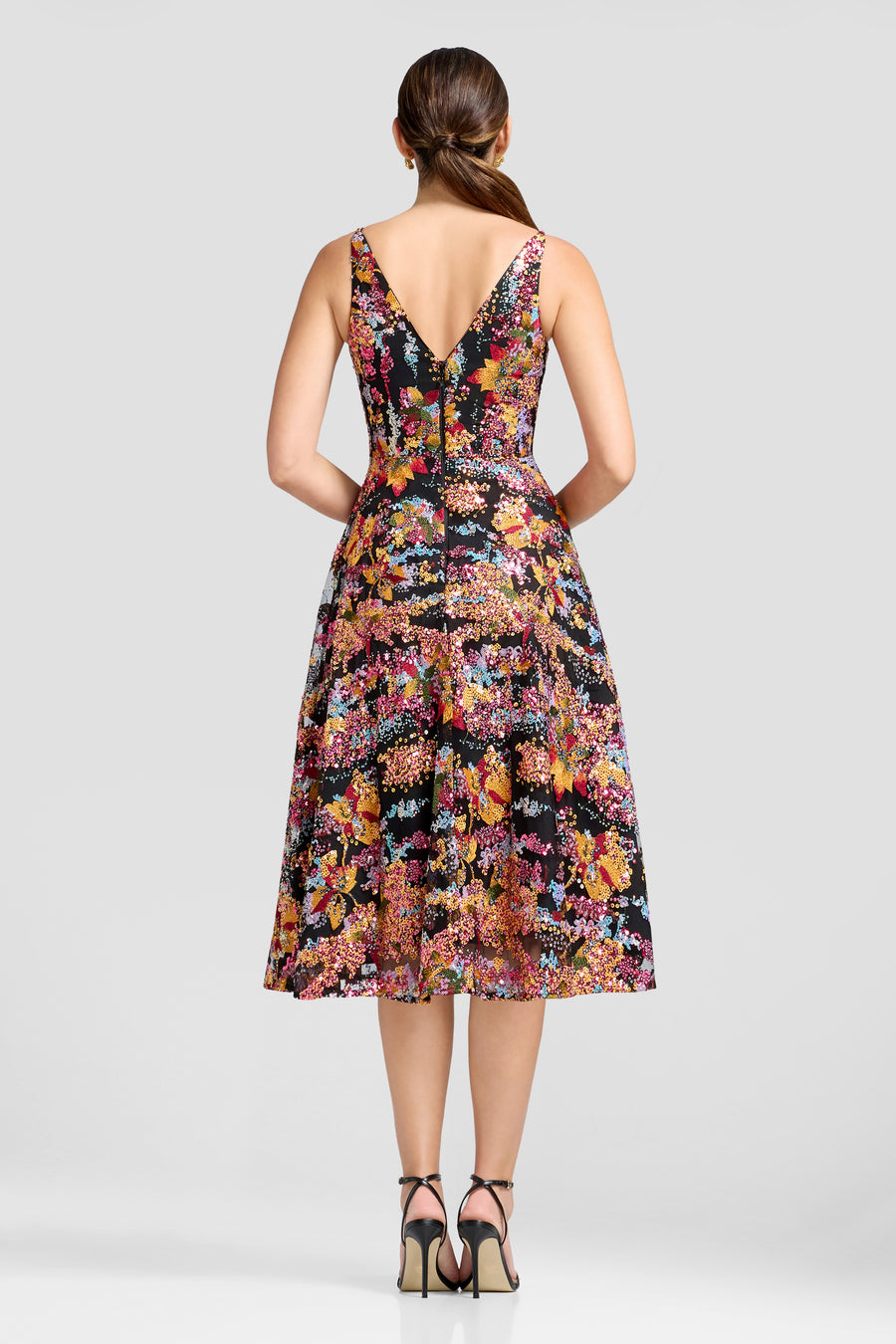 ELISA DRESS / PAPAYA MULTI