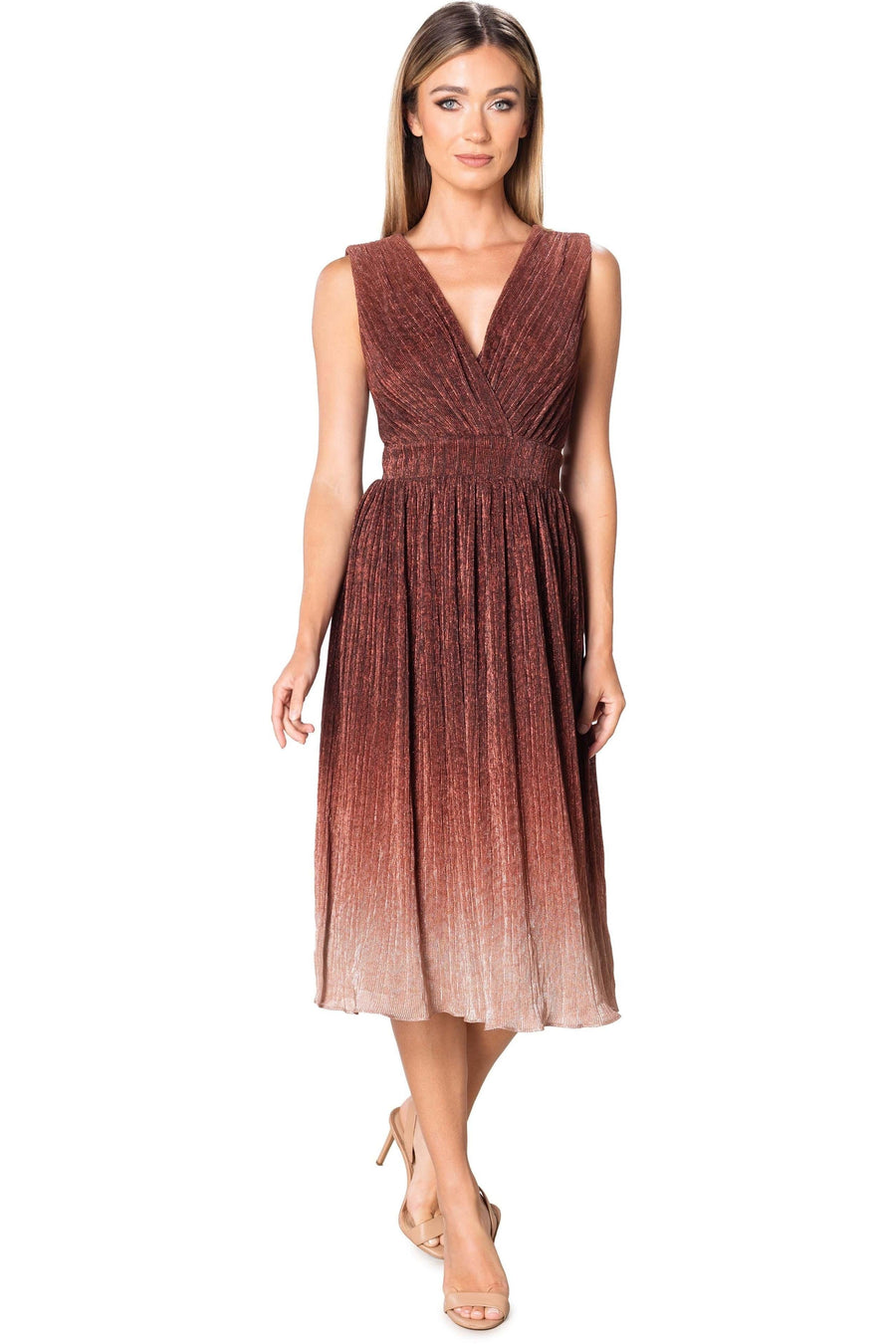 Ellery Dress / BURGUNDY MULTI