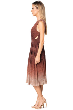 Ellery Dress / BURGUNDY MULTI