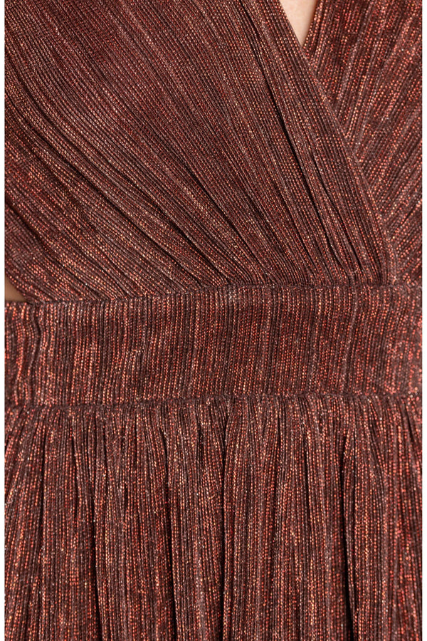 Ellery Dress / BURGUNDY MULTI