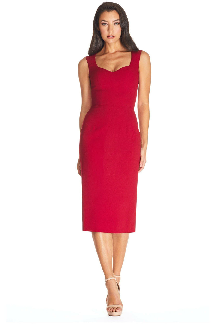 Dress The Population Elle Dress - Red - M Dress The Population Elle Dress - Red - M