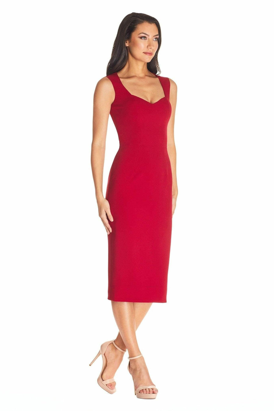 Elle Crystal Dress - Red - House of Tinks